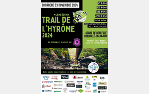 Trail de l'Hyrome (Chemillé en Anjou)