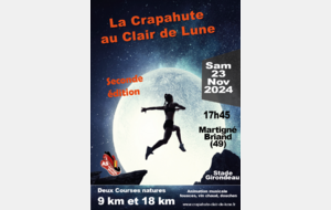 Crapahute au clair de lune (Martigné-Briand)