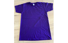 t-shirt coton violet vente flash (30 pièces seulement)