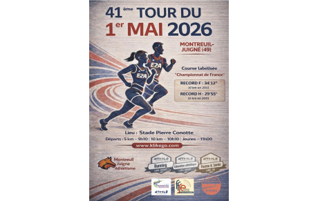 Tour de Montreuil Juigné 1er Mai 2026